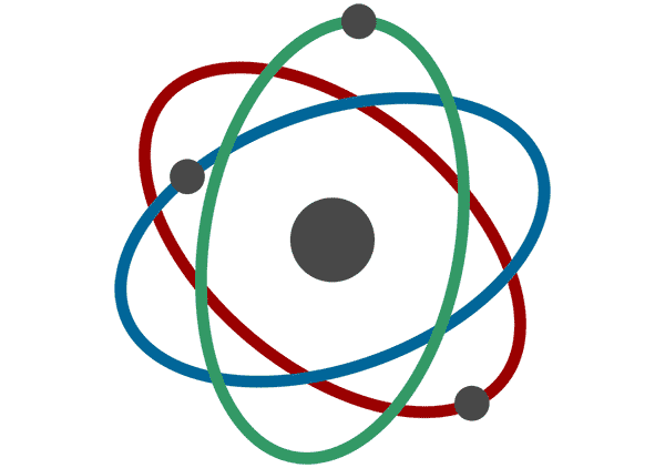 Drawing of an Atom