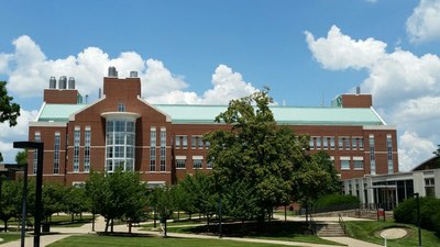 Shumaker Research Building on the University of Louisville Belknap campus where CREAM Mass Spectrometry instrumentation is housed