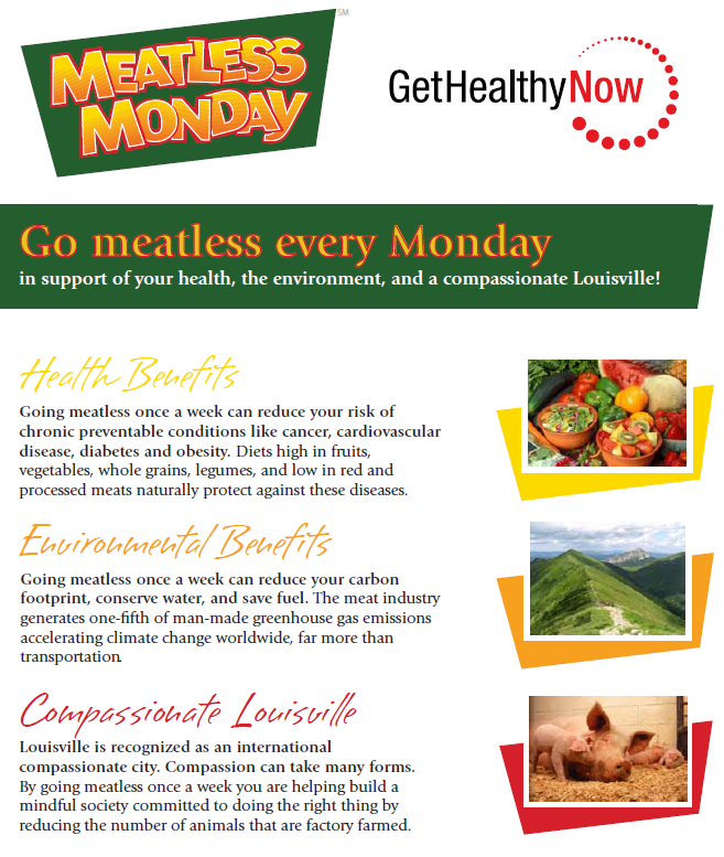 Meatless Monday — Get Healthy Now 9869