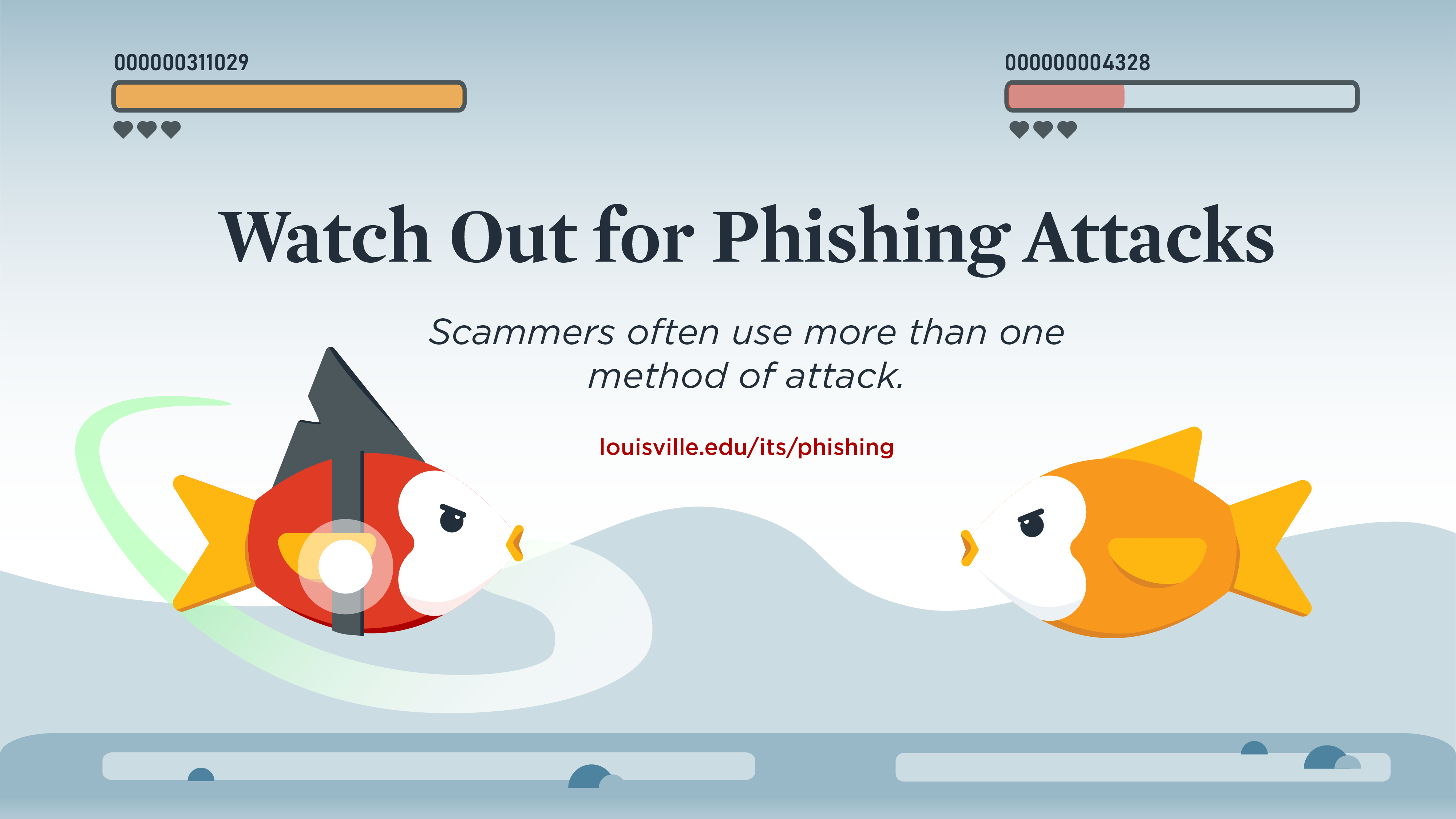 watch out for phishing attacks scammers often use more than one method of attack