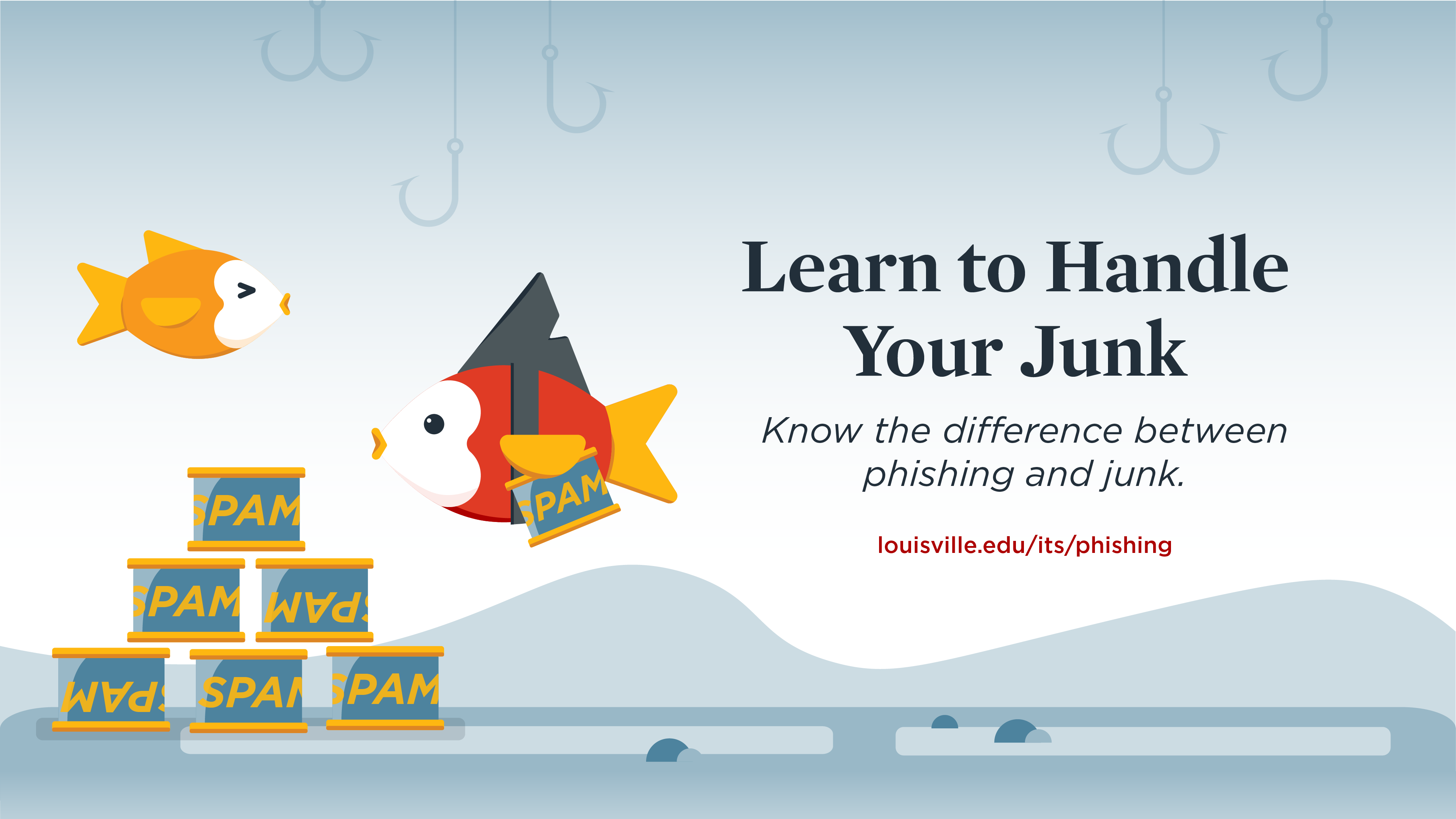 learn to handle your junk, know the difference between phishing and junk