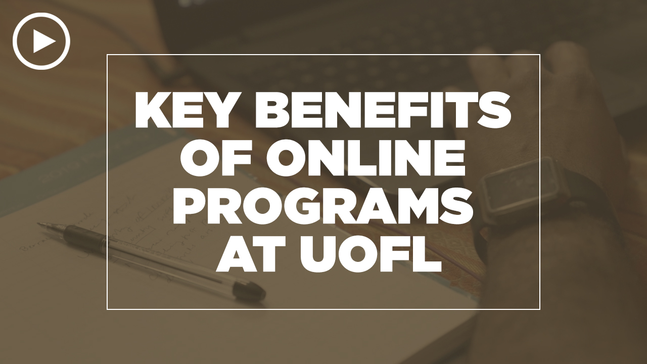 Online learning video - What are the benefits of online programs at UofL?
