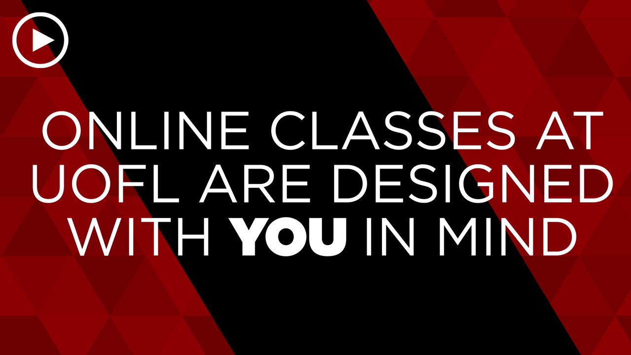 Online learning video - Online classes are designed with you in mind