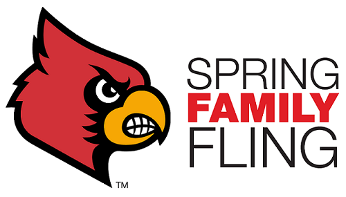 Spring Family Fling with Cardinal Head logo