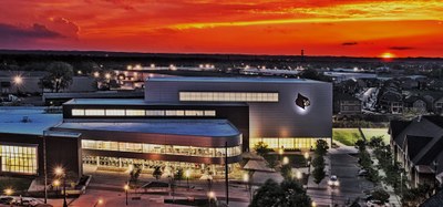 Student Recreation Center at Dusk