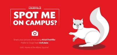 White Squirrel: Spot Me on Campus?