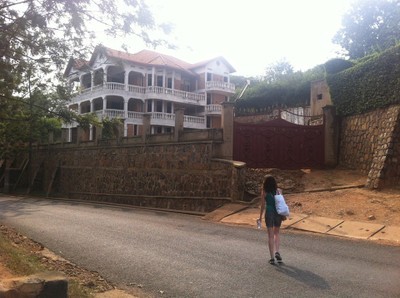 Michelle Fox in Ruthe Sector in Kigali