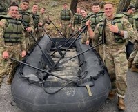 Cardinal Battalion Ranger Team Finishes Top 10 at Sandhurst