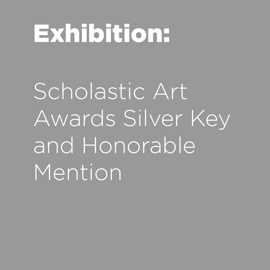 Scholastic Silvery Key and Honorable Mention