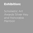 Scholastic Silvery Key and Honorable Mention