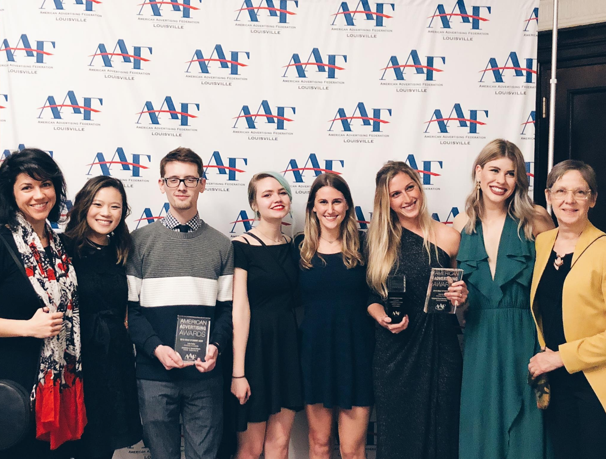 Graphic Design Students at ADDY Awards