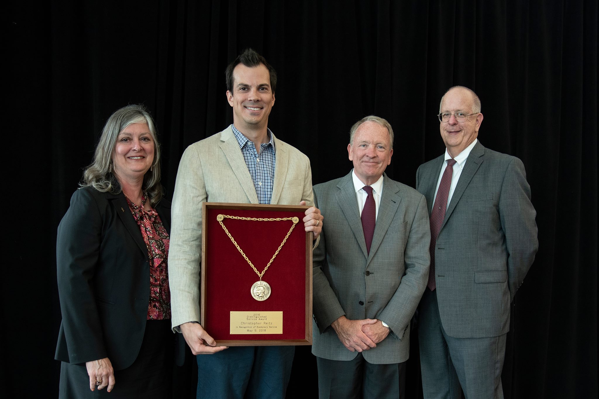Chris Reitz receives President's Award