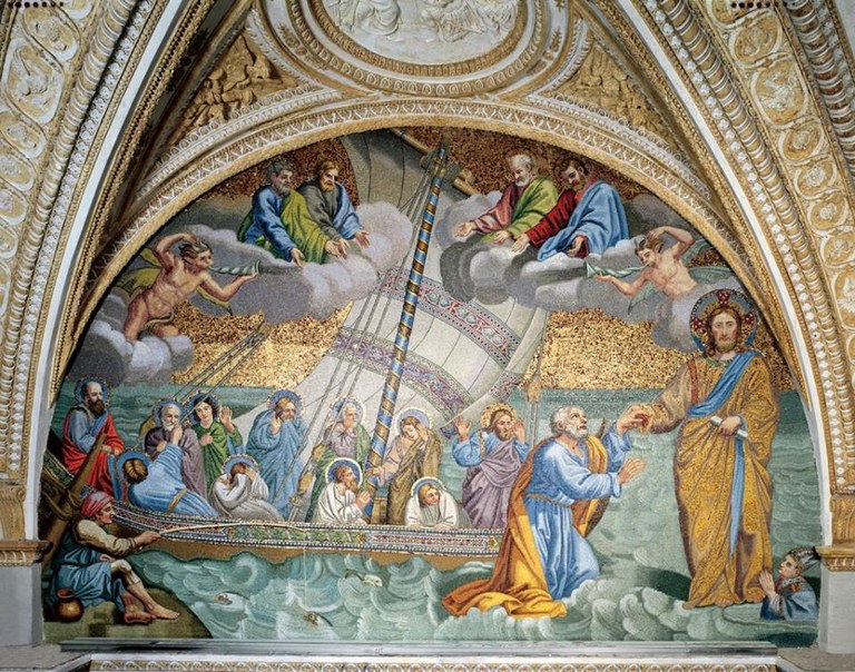 Navicella Mosaic at St. Peter’s, Rome