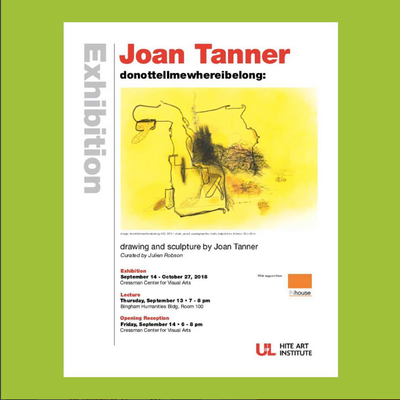 Hite hosts Joan Tanner exhibition and lecture 
