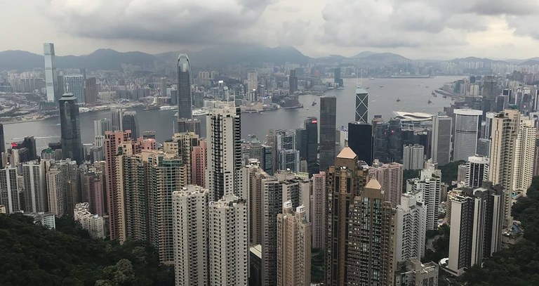 Cityscape view of Hong Kong