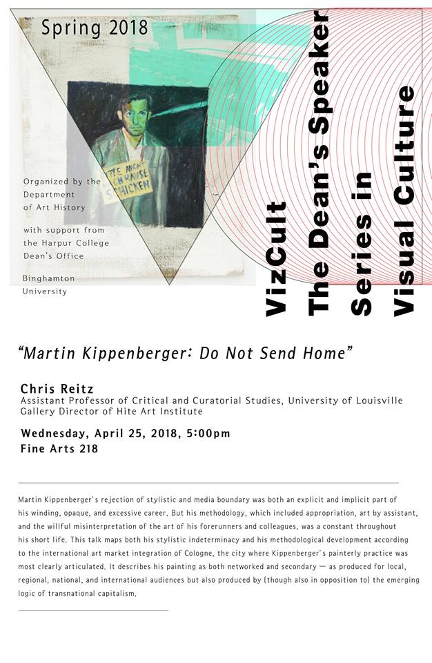 Professor Chris Reitz lectures at SUNY Binghamton