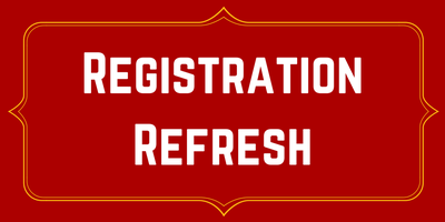 Registration Refresh