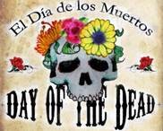 day of the dead graphic, El Dia de los Muertos