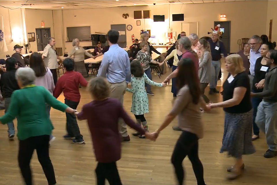 How does dancing help Veterans and sufferers of PTSD?