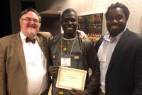 Humanities Ph.D. student Bamba Ndiaye, wins prize for research