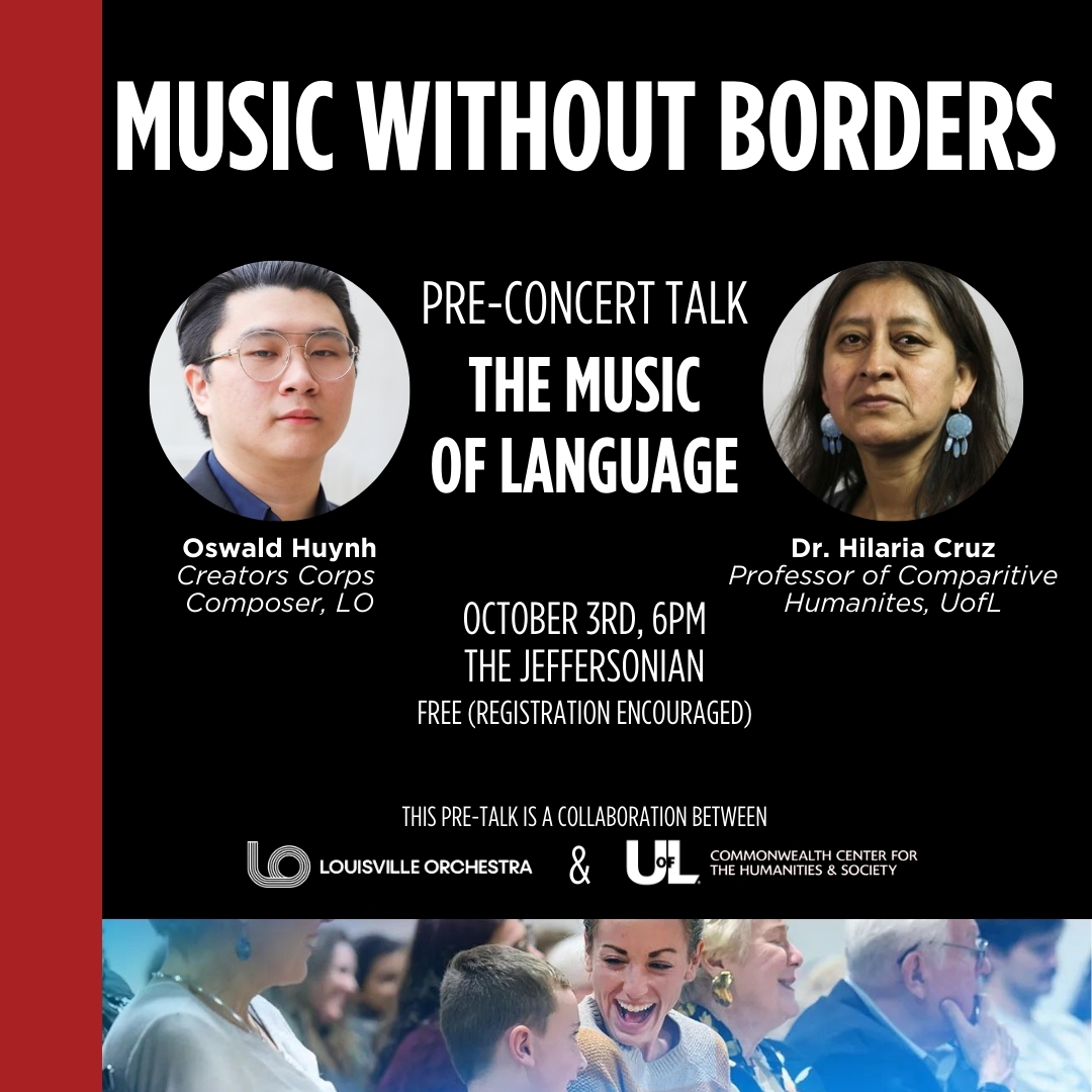 Louisville Orchestra’s Music Without Borders Features Pre-Concert Talk with Comparative Humanities Professor