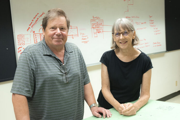 Two retiring faculty members reflect on how they changed UofL’s graphic design program