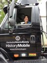   	 UofL grad trucks history lessons across state, to fair 