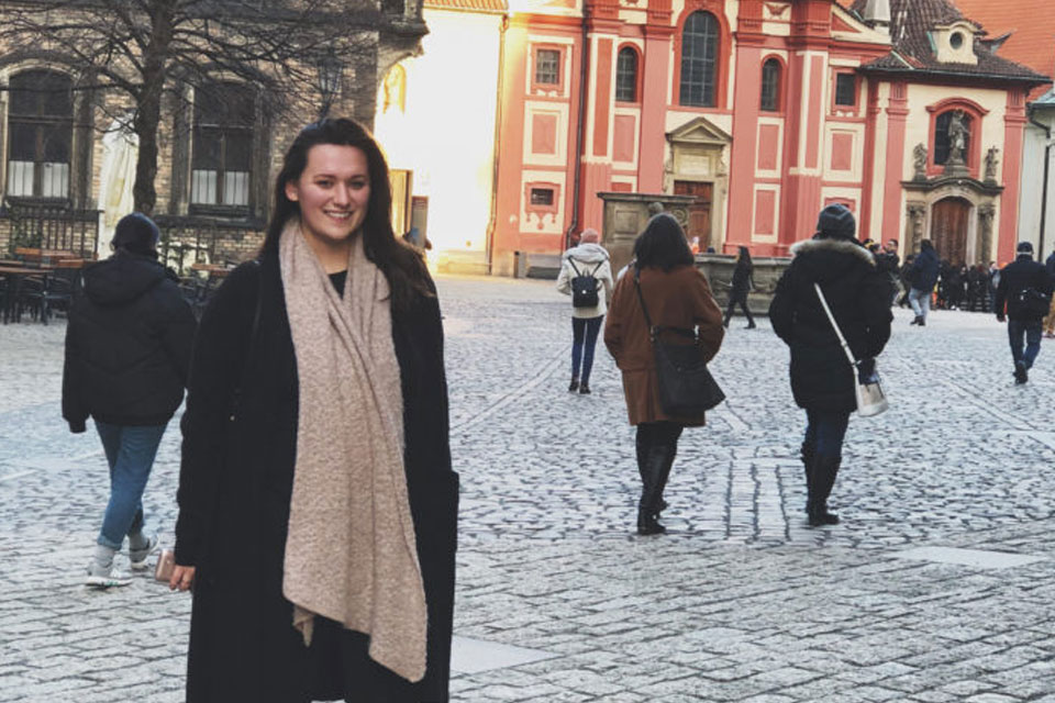 Communications student captures study abroad trip with award-winning video