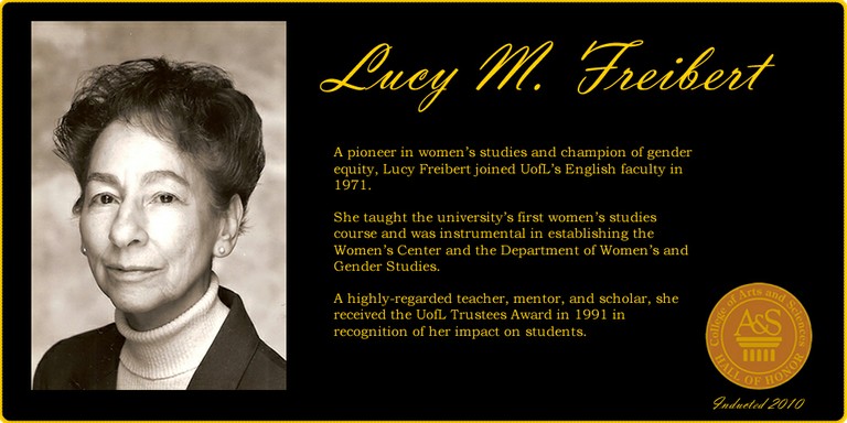 Lucy Freibert Hall of Honor Web Banner 