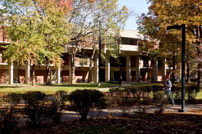 Life Sciences building in October