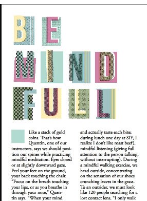 Louisville Magazine article on Mindfullness