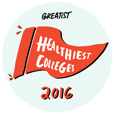 Healthiest Colleges 2016 Logo