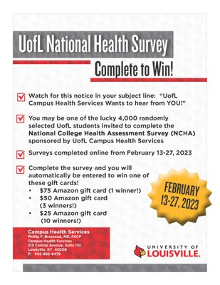 UofL National Health Survey