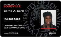 University of Louisville Cardinals ID Holder