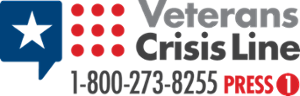 Veterans crisis line 1-800-273-8255 Press 1