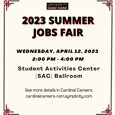 2023 Summer Jobs Fair