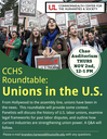 2023 Roundtable, Unions