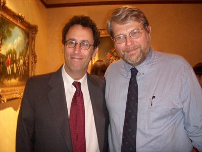 Dr. Byers with Tony Kushner