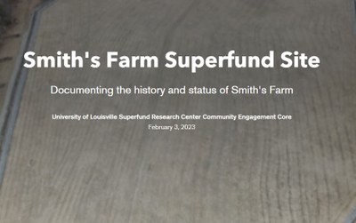 Smith's Farm https://arcg.is/HHPuK0