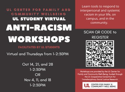 Anti-Racism Workshops for UofL Students