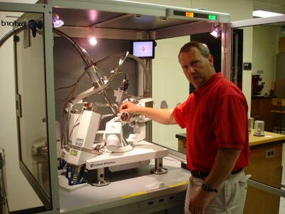 Dr. Mark S. Mashuta and the Small Molecule X-RAY Facility