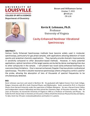 Kevin K. Lehmann, Ph.D.