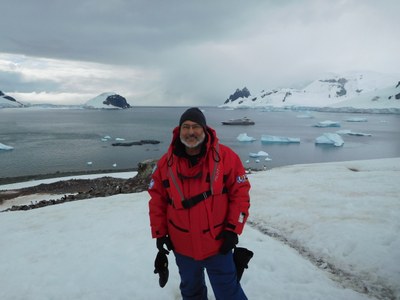 Dr. States in Antarctica 
