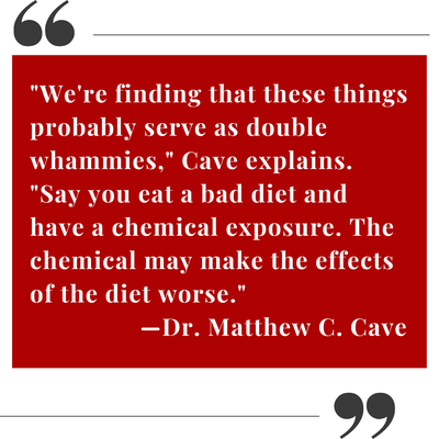Quote from Dr. Matthew Cave that states 
