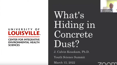 Youth Events- Whats hiding in Concrete Dust?