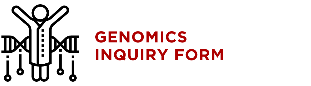 Genomics inquiry form