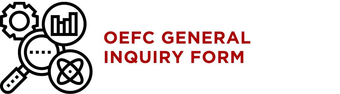 OEFC General Inquiry Form