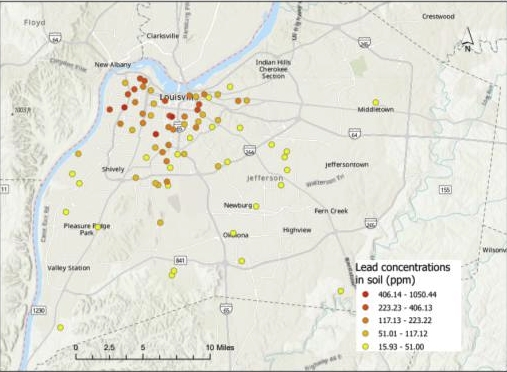 Exploring Exposure to Heavy Metals in Louisville