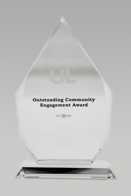 Community Engagement Crystal Award