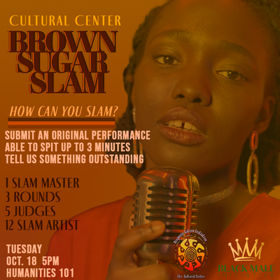 Cultural Center Poetry Slam during homecoming week.